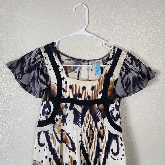Plenty by Tracyreese Dress Silk EUC Size 2 Multicolor Open to Offers! - Picture 2 of 9